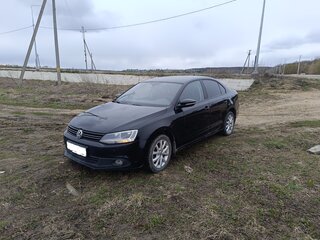 2012 Volkswagen Jetta VI, чёрный, 750000 рублей, вид 1