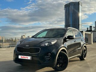 2018 Kia Sportage IV Рестайлинг, чёрный, 1839000 рублей, вид 1