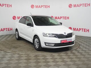 2016 Skoda Rapid I, белый, 925000 рублей, вид 3
