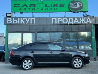 2008 Skoda Octavia II (A5), чёрный, 429000 рублей, вид 4