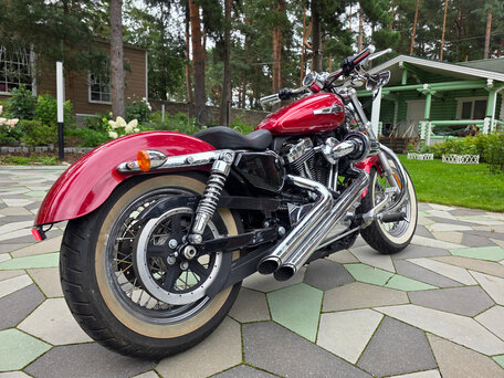 2013 Harley-Davidson Sportster 1200, красный, 900000 рублей, вид 1