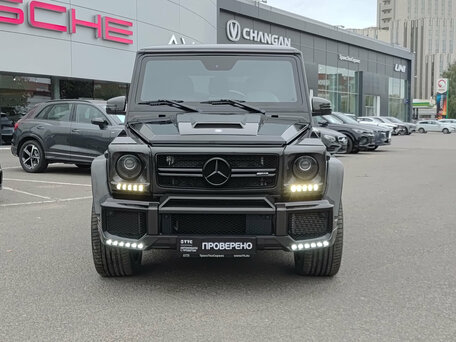 2016 Mercedes-Benz G-Класс 500 II (W463) Рестайлинг 4, чёрный, 7649000 рублей, вид 2