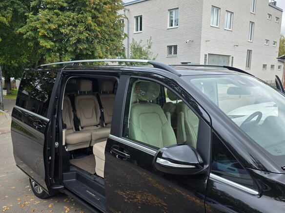 2015 Mercedes-Benz V-Класс Long 250 d длинный III (W447), чёрный, 4500000 рублей - вид 8