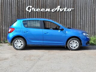 2014 Renault Sandero II, синий, 670000 рублей, вид 4