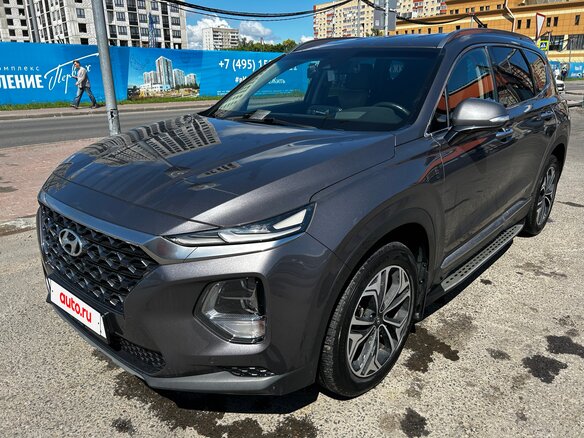 2018 Hyundai Santa Fe IV, серый, 1650000 рублей - вид 21