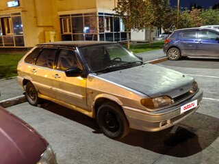 2004 Lada (ВАЗ) 2114, серебристый, 85000 рублей, вид 3