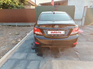 2011 Hyundai Solaris I, чёрный, 700000 рублей, вид 3