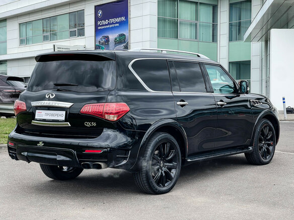 2013 Infiniti QX56 II, чёрный, 1990000 рублей - вид 4
