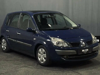 2008 Renault Scenic II Рестайлинг, синий, 510000 рублей, вид 3