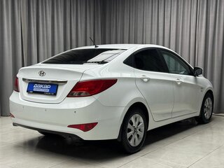 2016 Hyundai Solaris I Рестайлинг, белый, 1339000 рублей, вид 4