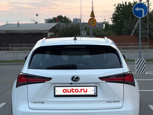 2020 Lexus NX 300 I Рестайлинг, белый, 3130000 рублей - вид 9