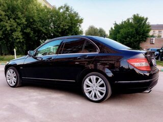 2007 Mercedes-Benz C-Класс 200 III (W204), чёрный, 999999 рублей, вид 4