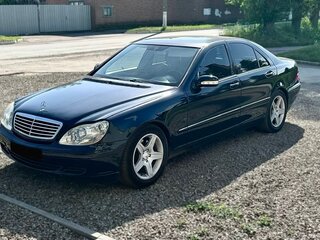 1999 Mercedes-Benz S-Класс 320 Long IV (W220), синий, 645000 рублей, вид 5