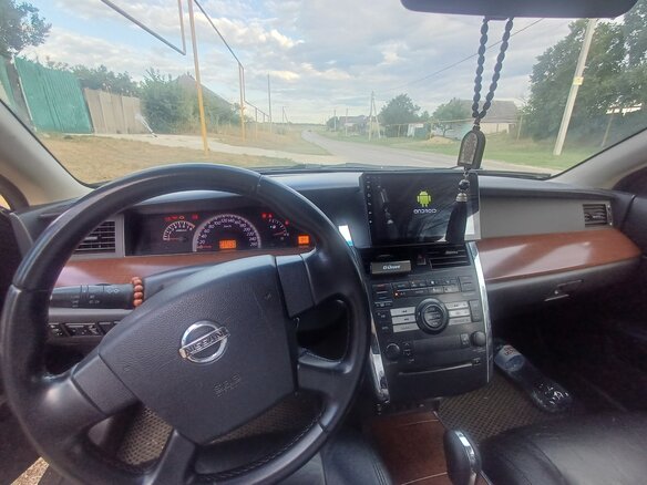 2006 Nissan Teana I (J31) Рестайлинг, чёрный - вид 5