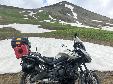 2017 Kawasaki Versys 650, серебристый, 750000 рублей, вид 3
