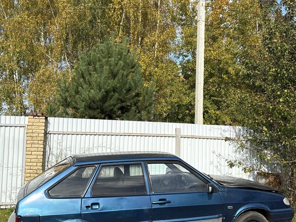 2005 Lada (ВАЗ) 2114, синий - вид 6