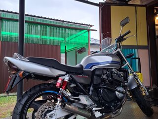 1999 Honda CB 400 Super Four, серебристый, 310000 рублей, вид 3
