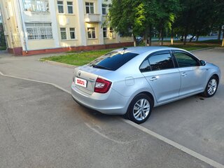 2018 Skoda Rapid I Рестайлинг, серебристый, 1390000 рублей, вид 4