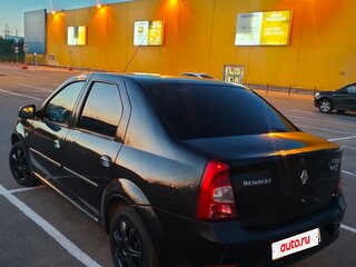 2013 Renault Logan I Рестайлинг, чёрный, 357000 рублей, вид 1