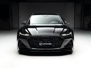 2021 Audi RS 6 IV (C8), чёрный, 11290777 рублей, вид 2