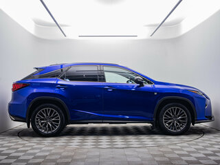 2017 Lexus RX 200t IV, синий, 3254000 рублей, вид 4