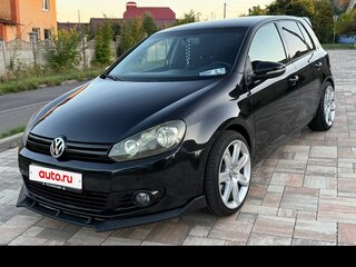 2011 Volkswagen Golf VI, чёрный, 780000 рублей, вид 1