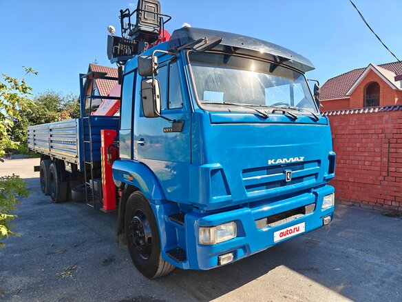2011 КамАЗ 65117, синий, 4980000 рублей