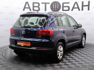 2016 Volkswagen Tiguan I Рестайлинг, синий, 1640000 рублей, вид 2