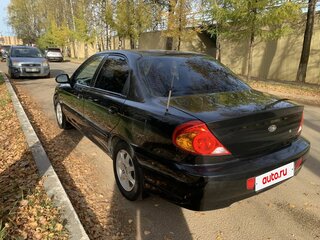 2007 Kia Spectra I Рестайлинг 2, чёрный, 389000 рублей, вид 4