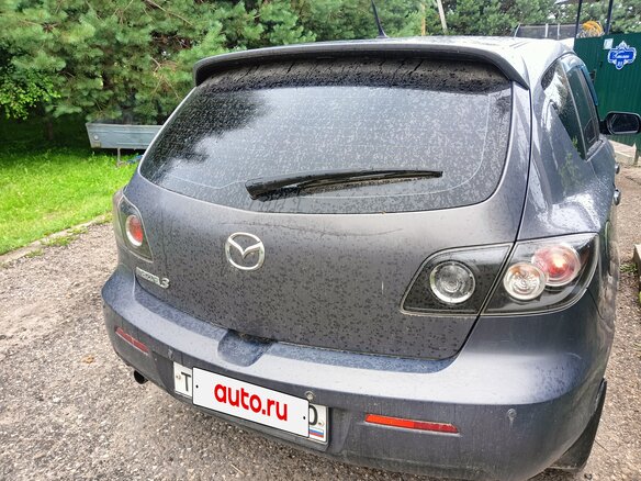 2007 Mazda 3 I (BK) Рестайлинг, серый - вид 1
