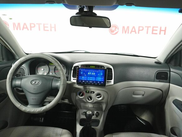 2006 Hyundai Verna II, серебристый, 345000 рублей - вид 15
