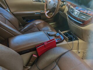 2007 Mercedes-Benz S-Класс 550 V (W221), синий, 1050000 рублей, вид 4