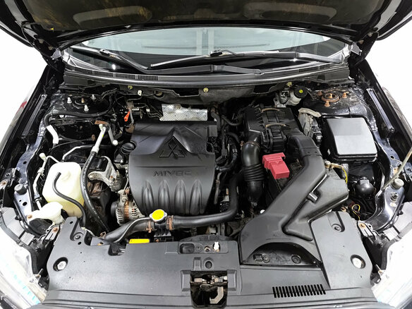 2010 Mitsubishi Lancer X, чёрный - вид 8