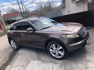 2003 Infiniti FX35 I (S50), коричневый, 750000 рублей, вид 2