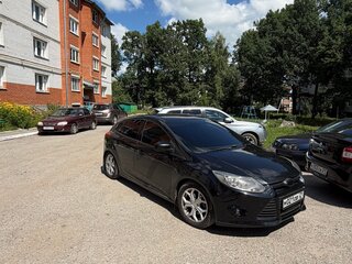 2011 Ford Focus III, чёрный, 670000 рублей, вид 3