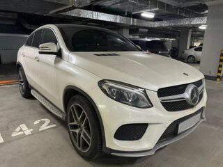 2017 Mercedes-Benz GLE Coupe 400 I (C292), белый, 5500000 рублей, вид 1