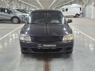 2010 Hyundai Accent ТагАЗ II, чёрный, 470000 рублей, вид 2