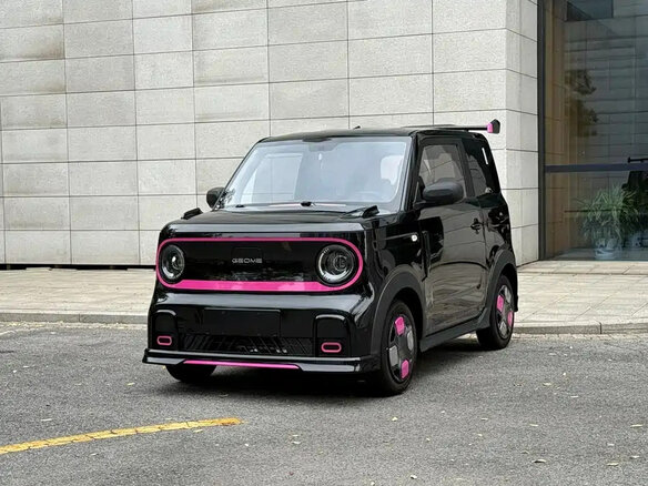 2026 Geely Panda Mini I, чёрный, 850000 рублей
