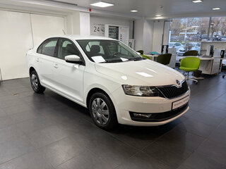 2019 Skoda Rapid I Рестайлинг, белый, 1488000 рублей, вид 3