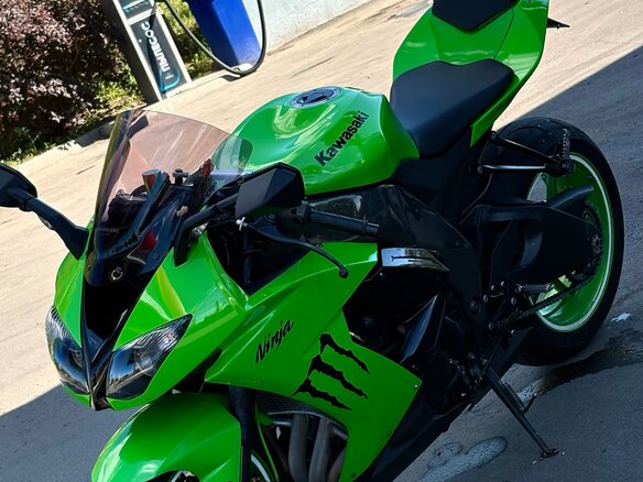 2007 Kawasaki ZX-10R Ninja, зелёный, 735000 рублей - вид 20