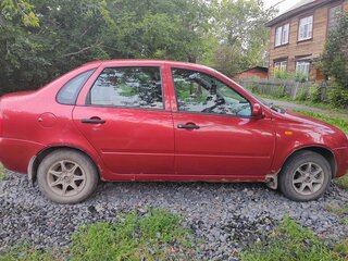 2006 Lada (ВАЗ) Kalina I, красный, 130000 рублей, вид 2