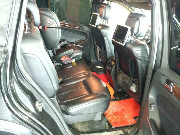 2008 Mercedes-Benz GL-Класс 500 I (X164), чёрный, 1350000 рублей - вид 12