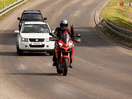2016 Ducati Multistrada 1200, красный, 800000 рублей, вид 1