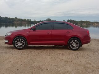 2016 Skoda Rapid I, пурпурный, 980000 рублей, вид 5