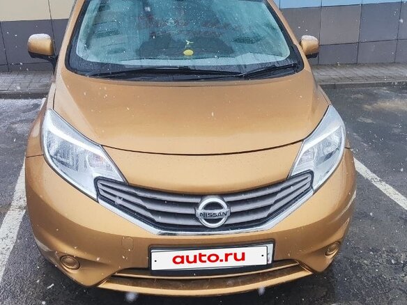2013 Nissan Note II, золотистый, 950000 рублей