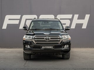 2018 Toyota Land Cruiser 200 Series Рестайлинг 2, чёрный, 7739000 рублей, вид 3