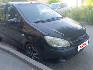 2010 Hyundai Getz I Рестайлинг, чёрный, 599000 рублей, вид 2