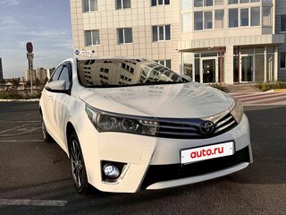 2014 Toyota Corolla XI (E160, E170, E180), белый, 1175000 рублей, вид 1