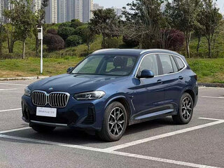 2023 BMW X3 25i xDrive III (G01) Рестайлинг, синий, 4090483 рублей, вид 1