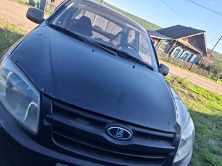2012 Lada (ВАЗ) Granta I, чёрный, 180000 рублей, вид 2